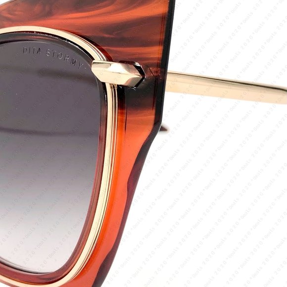 DITA Stormy DRX22033-D 58mm Red Gold Sunglasses main image 10